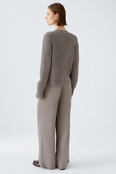 Bild 3 von Cardigan wool blend in smoky taupe | Oui