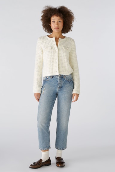 Bild 1 von Jacket cotton blend with shiny yarn in pristine | Oui