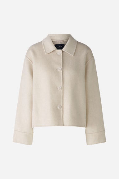 Bild 7 von Jacket wool blend with cashmere in lt stone taupe | Oui