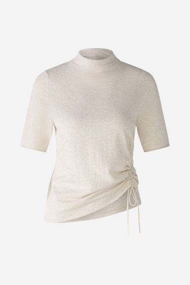 Bild 7 von Pullover with silk and cashmere in light beige mel | Oui