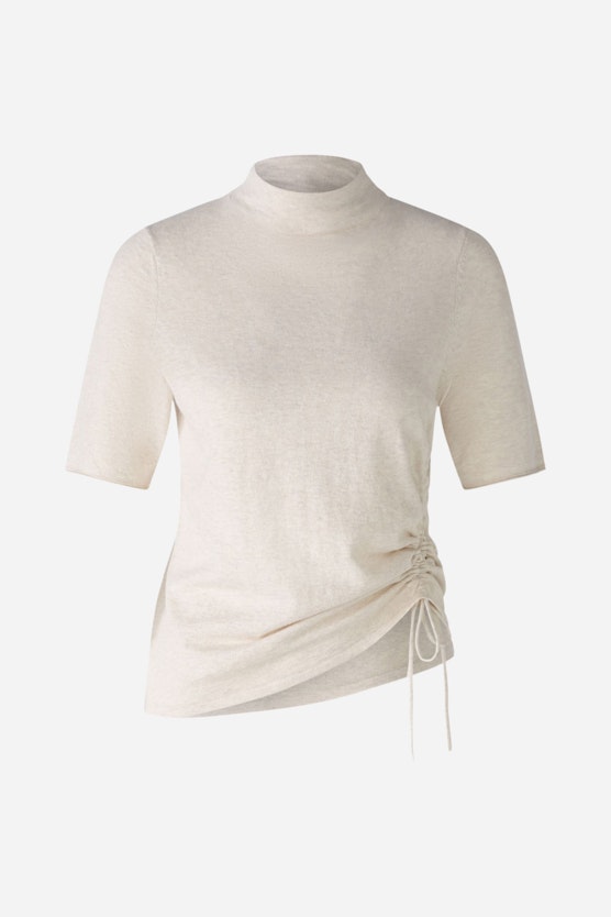 Pullover with silk and cashmere