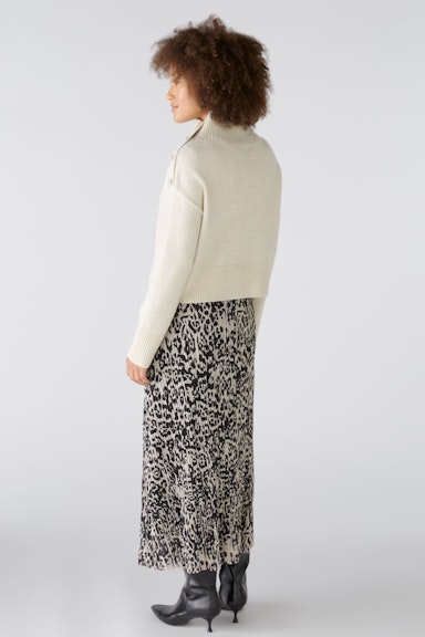 Bild 4 von Pullover with decorative buttons in offwhite | Oui