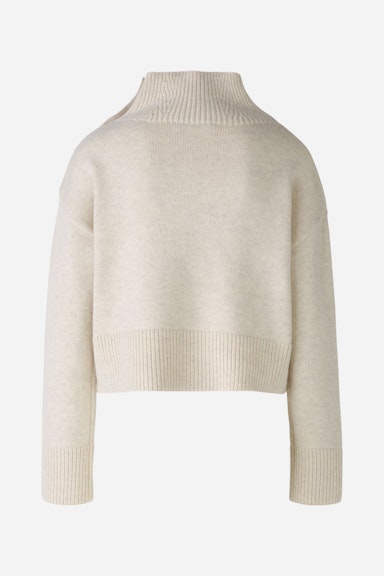 Bild 7 von Pullover mit Schmuckknöpfen in offwhite | Oui