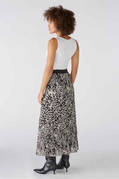 Bild 3 von Midi skirt meshplisee in lt stone grey | Oui