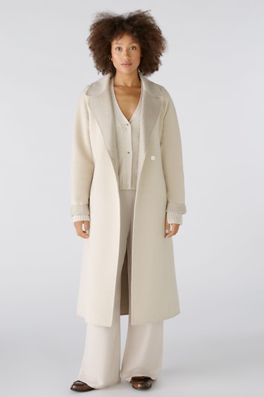 Bild 2 von Coat wool blend with cashmere in lt stone taupe | Oui