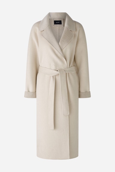 Bild 7 von Coat wool blend with cashmere in lt stone taupe | Oui