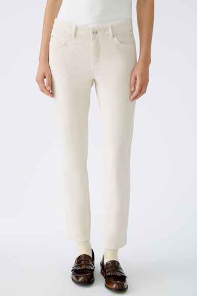 Bild 2 von BAXTOR Cord Jeggings Slim Fit, cropped in light beige mel | Oui