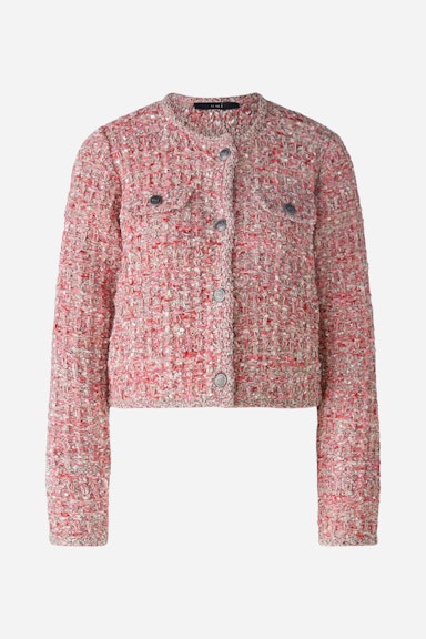 Bild 5 von Cardigan in tweed look in pink rose | Oui