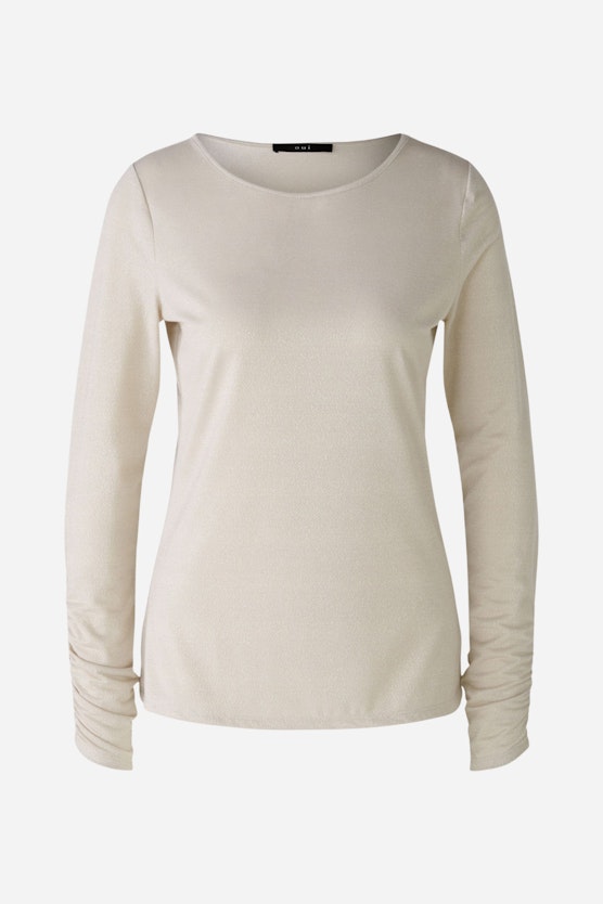 Long-sleeved shirt viscose jersey