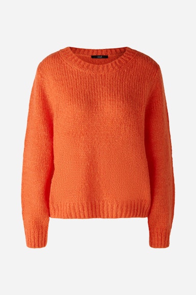 Bild 6 von Pullover mit Wolle und Mohair in cherry tomato | Oui