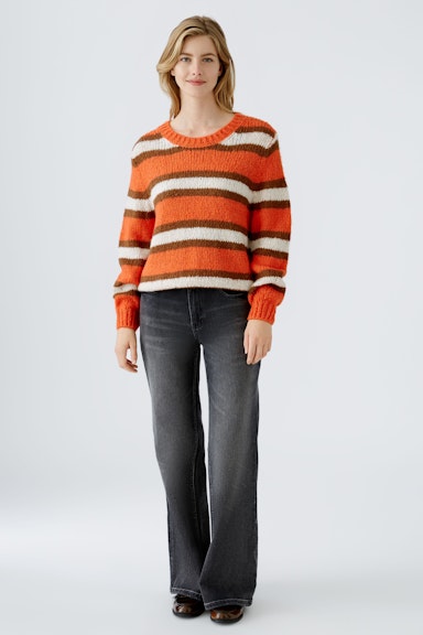 Bild 2 von Pullover mit Wolle und Mohair in red stone | Oui