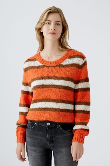 Bild 3 von Pullover mit Wolle und Mohair in red stone | Oui