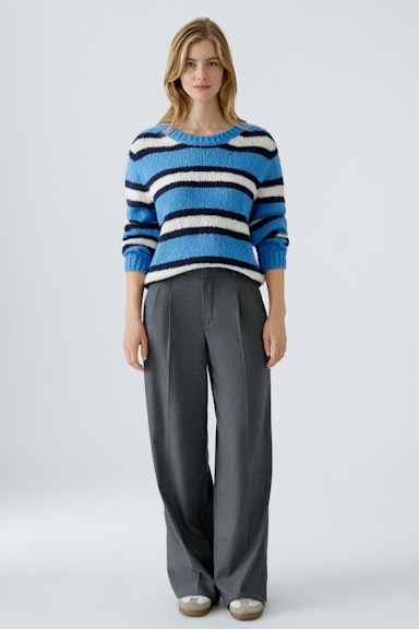 Bild 2 von Pullover mit Wolle und Mohair in blue white | Oui