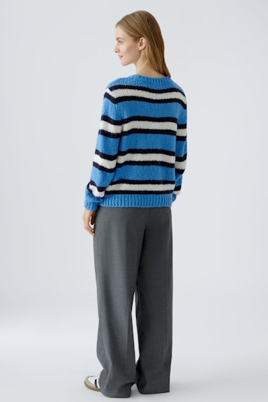 Bild 3 von Pullover mit Wolle und Mohair in blue white | Oui