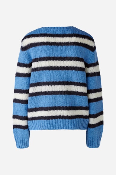 Bild 8 von Pullover mit Wolle und Mohair in blue white | Oui