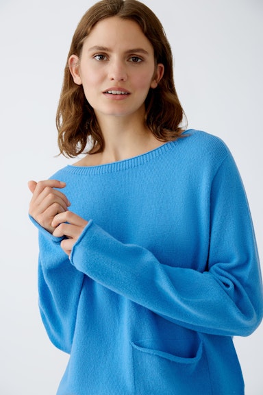 Bild 5 von Pullover Wollmischung in corn flower | Oui