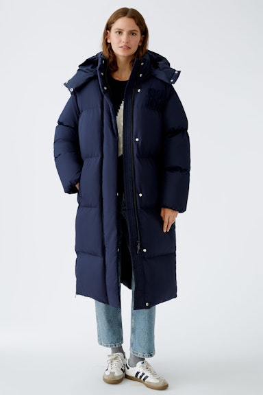 Bild 2 von Quilted coat water-repellent in darkblue | Oui