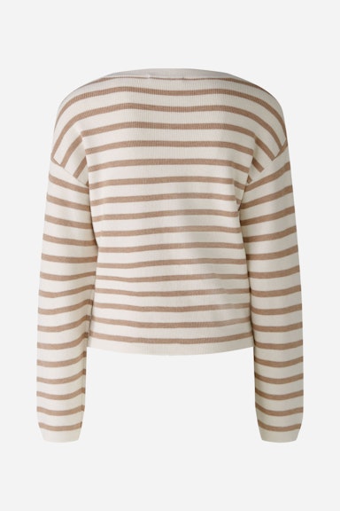 Bild 8 von Pullover Viskosemischung in white camel | Oui