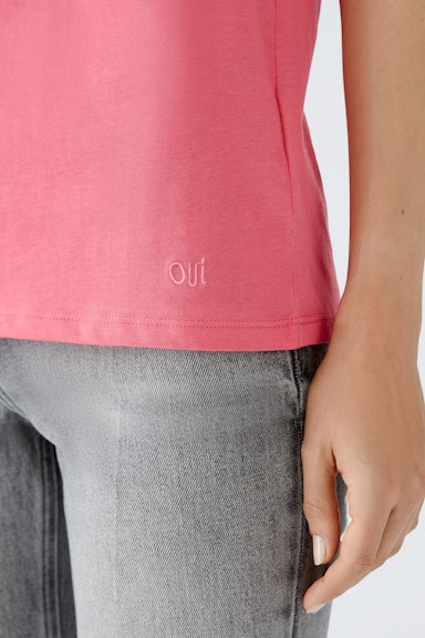 Bild 6 von CARLI T-Shirt 100% Bio-Baumwolle in hot pink | Oui