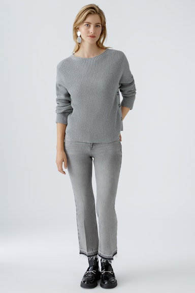 Bild 2 von Pullover pure cotton in river stone | Oui