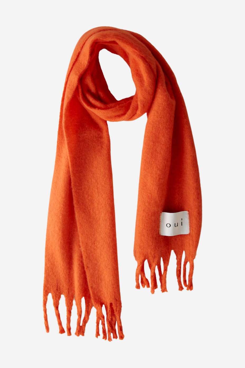 Scarf - cherry tomato