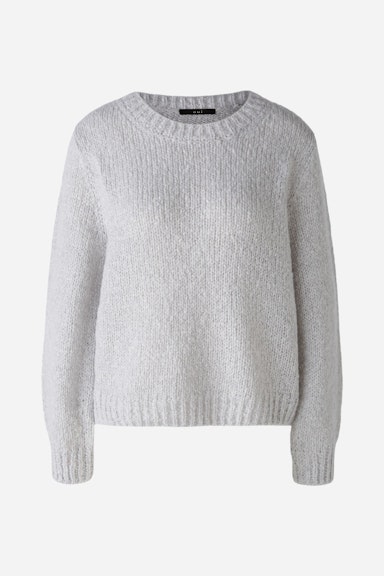 Bild 5 von Pullover mit Wolle und Mohair in light grey | Oui