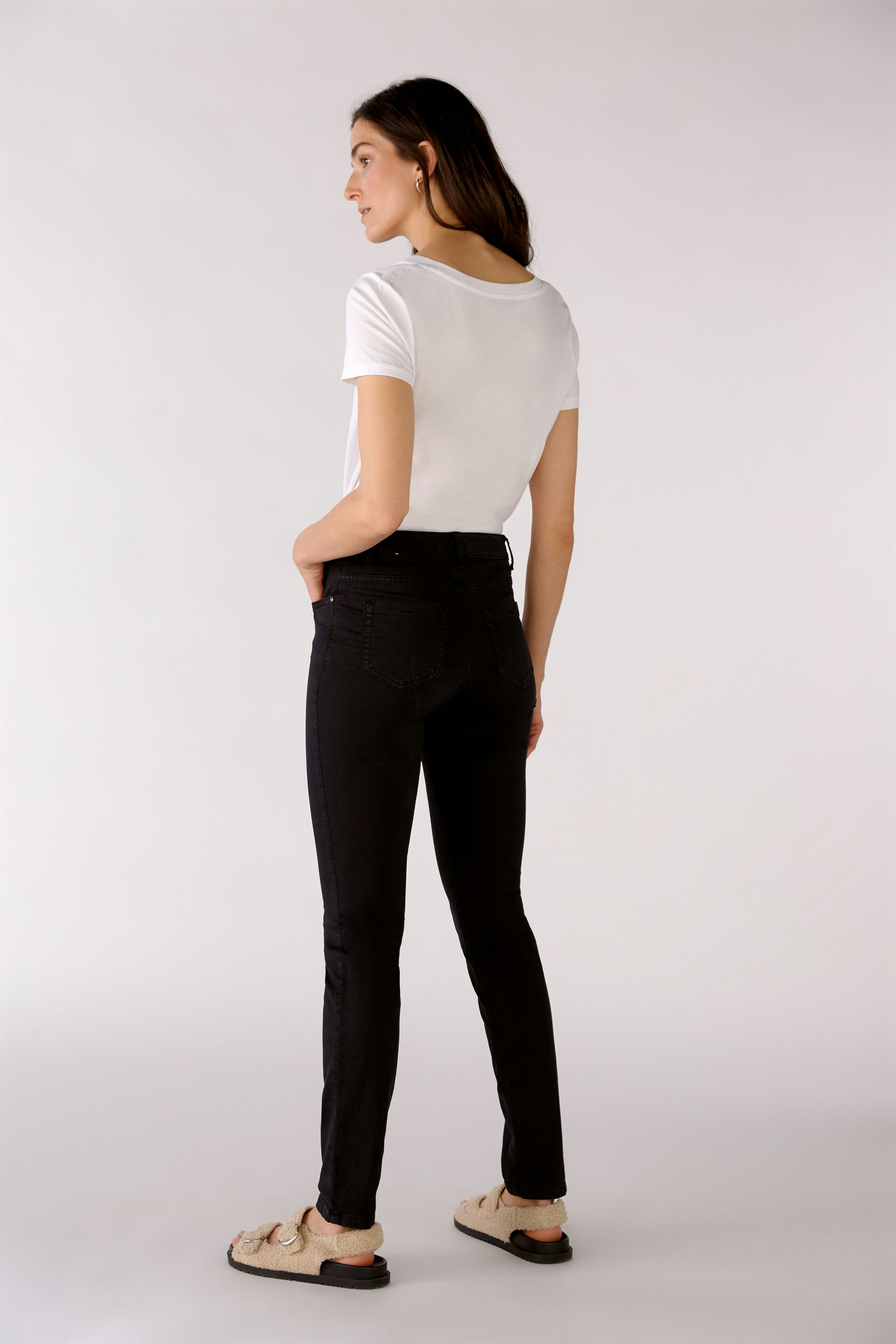 Bild 4 von BAXTOR Baxtor jeggings - black in black | Oui