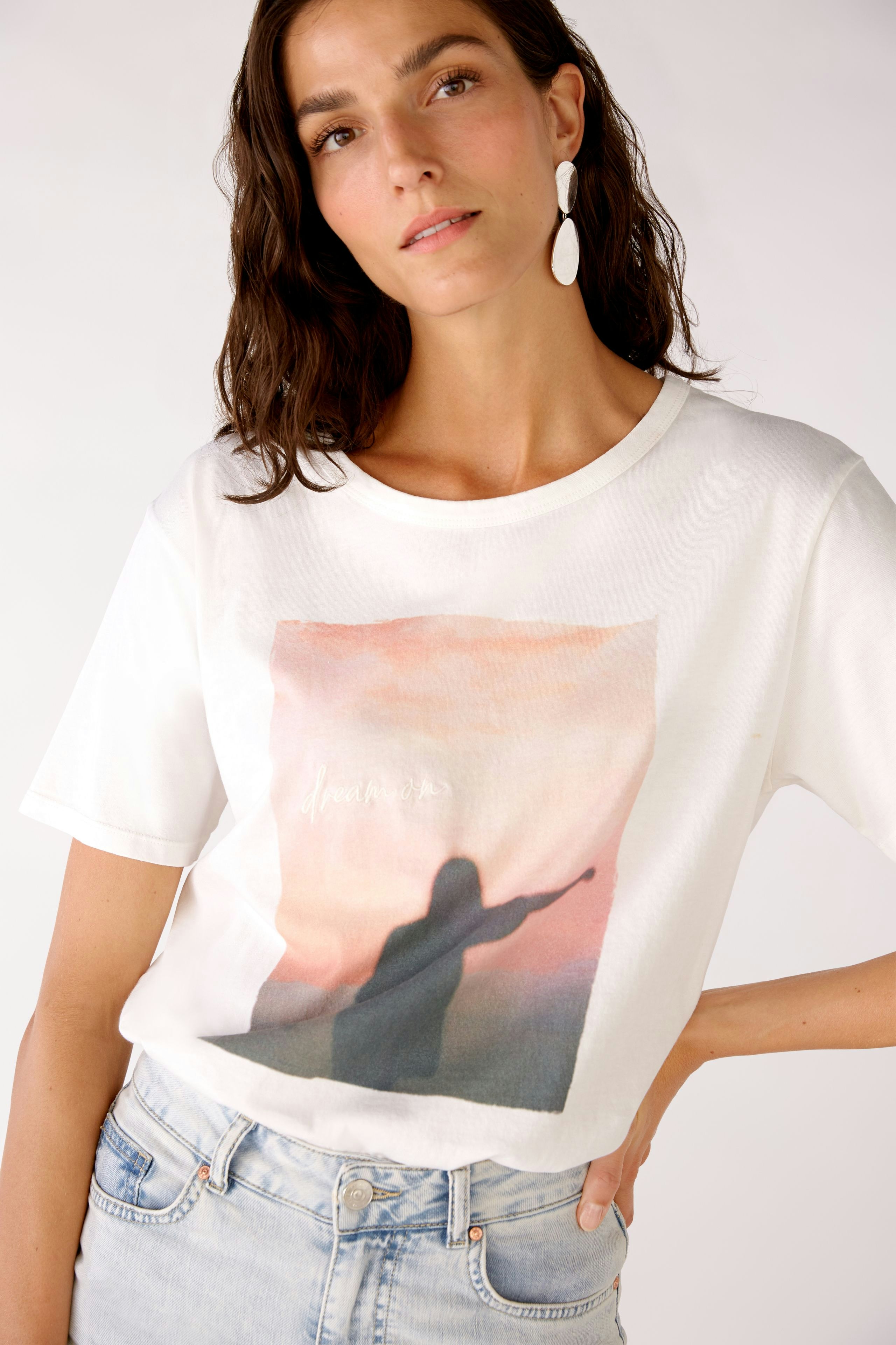 Bild 4 von T-Shirt - cloud dancer in cloud dancer | Oui
