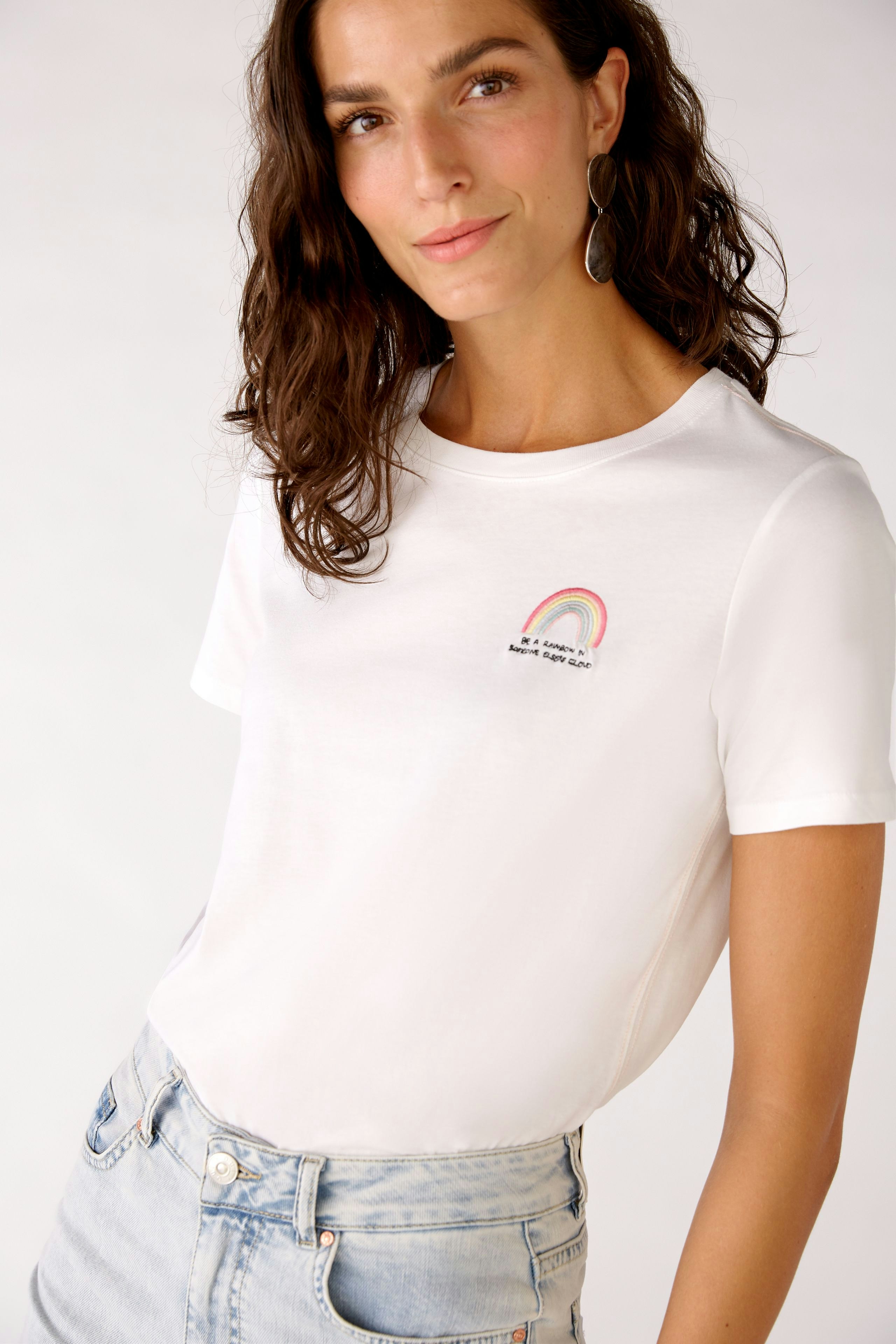 Bild 4 von T-Shirt - optic white in optic white | Oui
