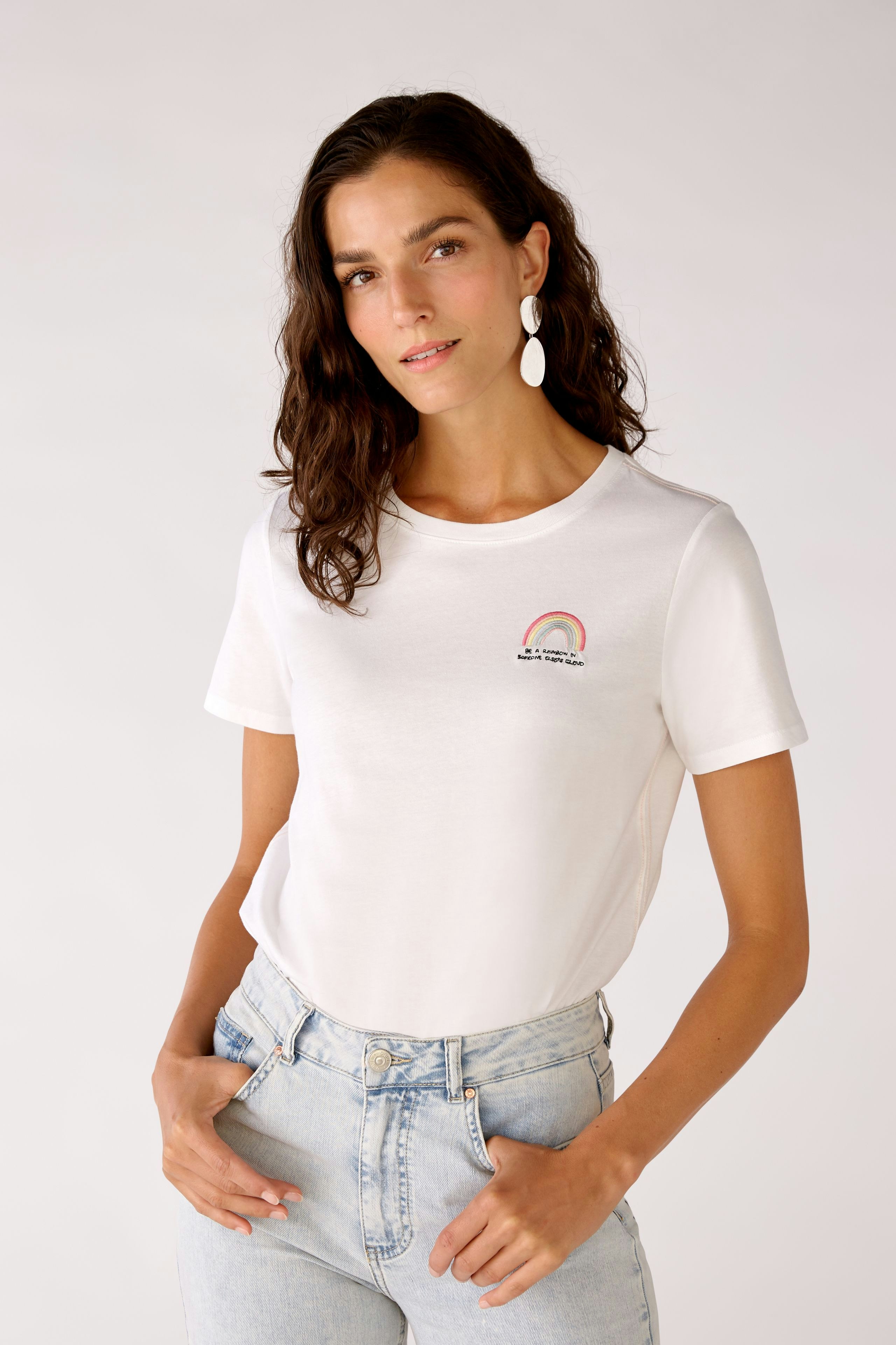 Bild 1 von T-Shirt - optic white in optic white | Oui