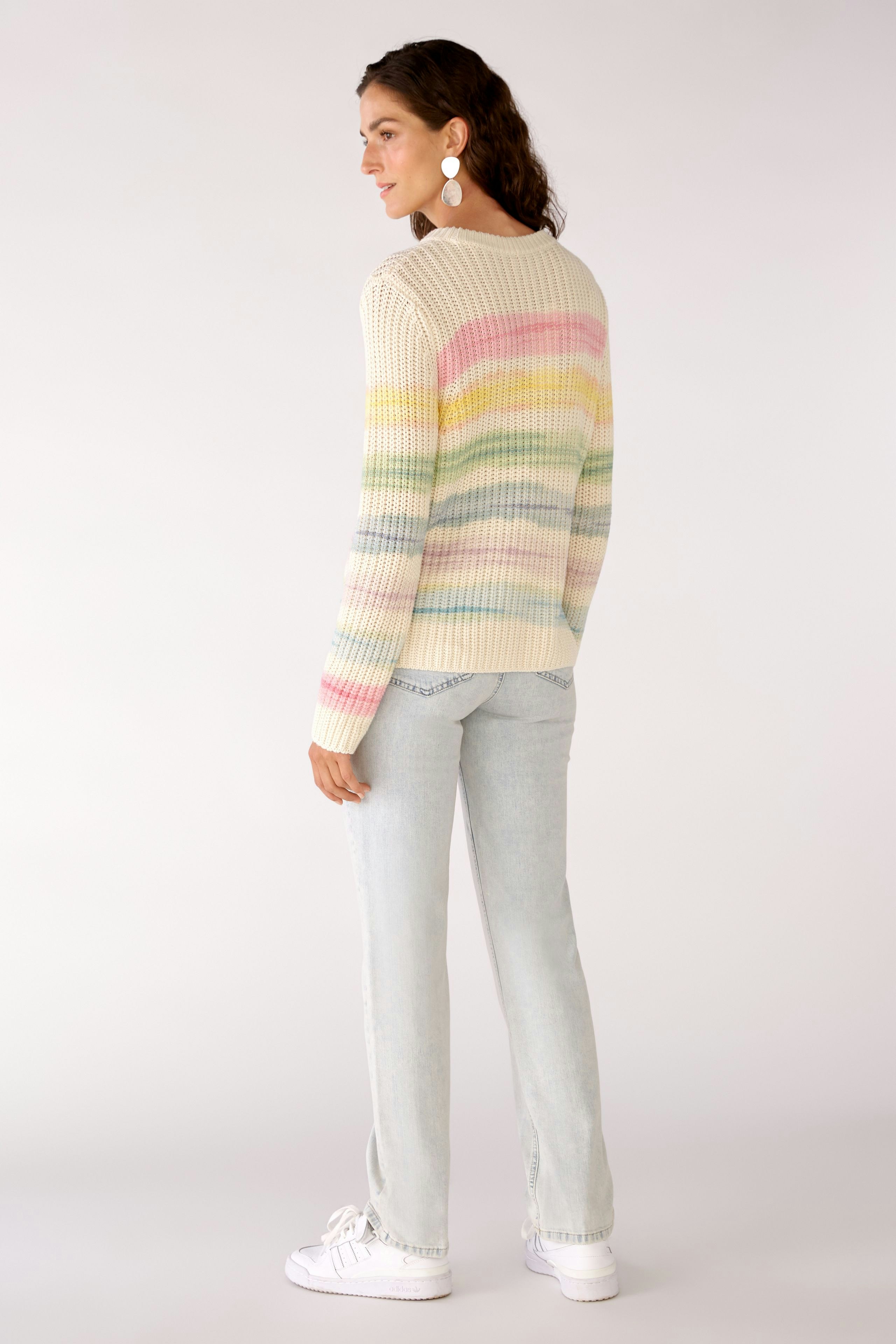 Bild 3 von Knitted Pullover - light blue rose in light blue rose | Oui