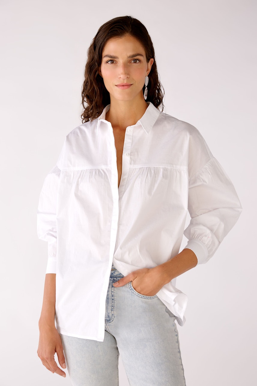 Bild 1 von Bluse - optic white in optic white | Oui