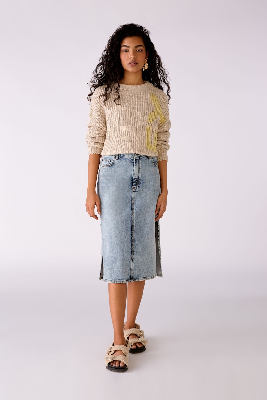 Bild 2 von Strickpullover - light camel yellow in light camel yellow | Oui