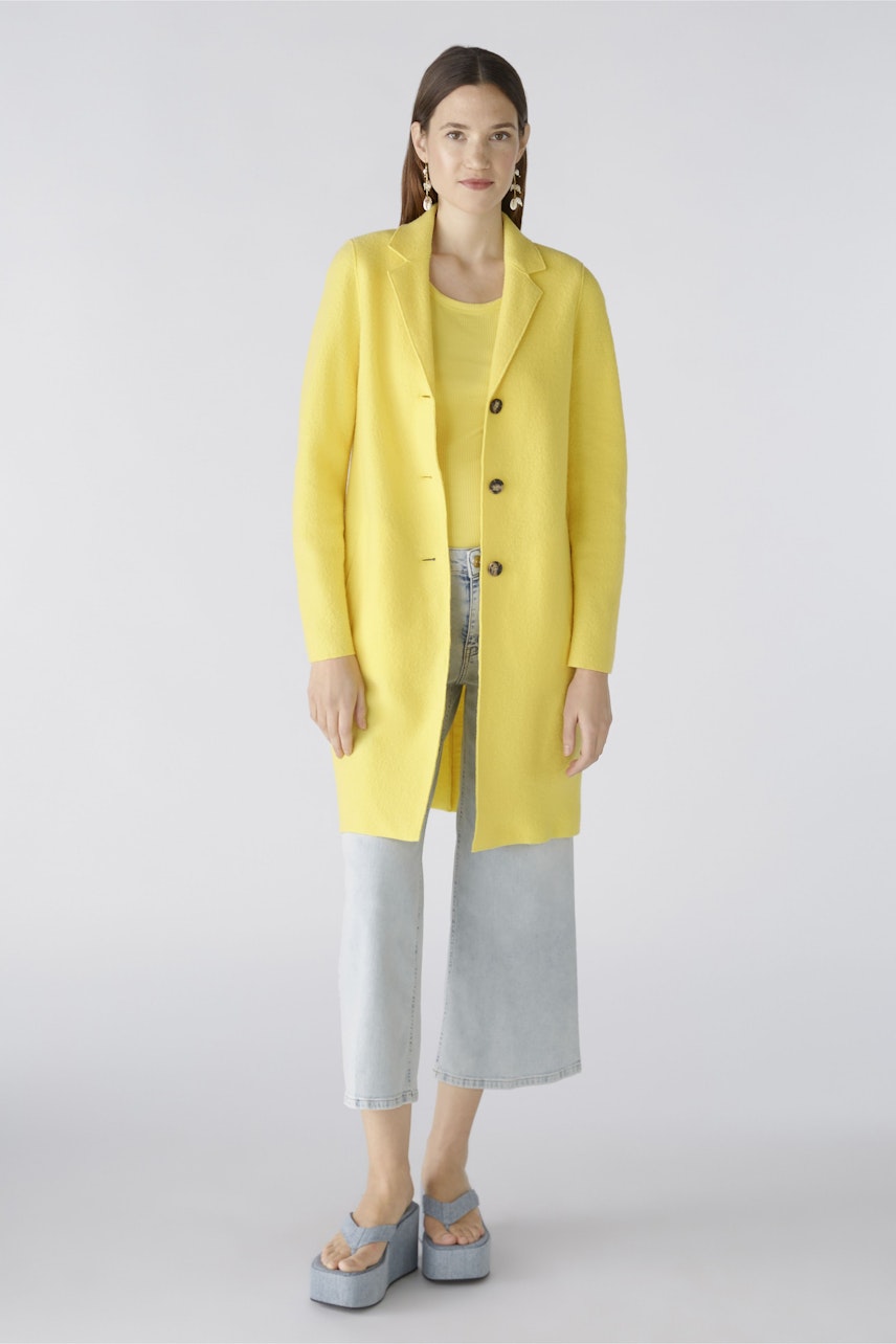 Bild 2 von MAYSON Coat - yellow in yellow | Oui