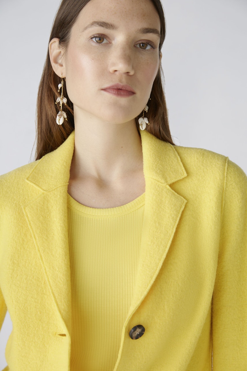 Bild 4 von MAYSON Coat - yellow in yellow | Oui