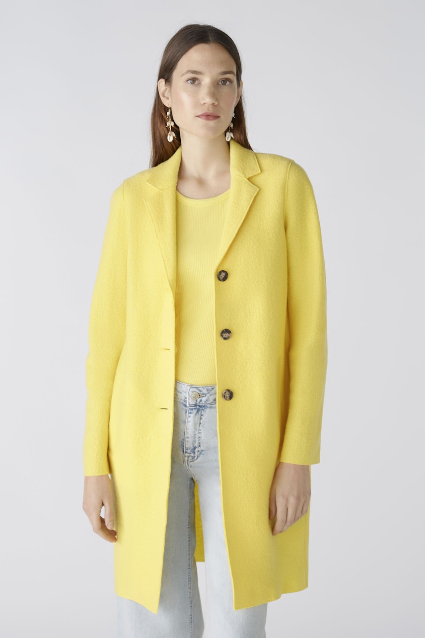 Bild 1 von MAYSON Coat - yellow in yellow | Oui