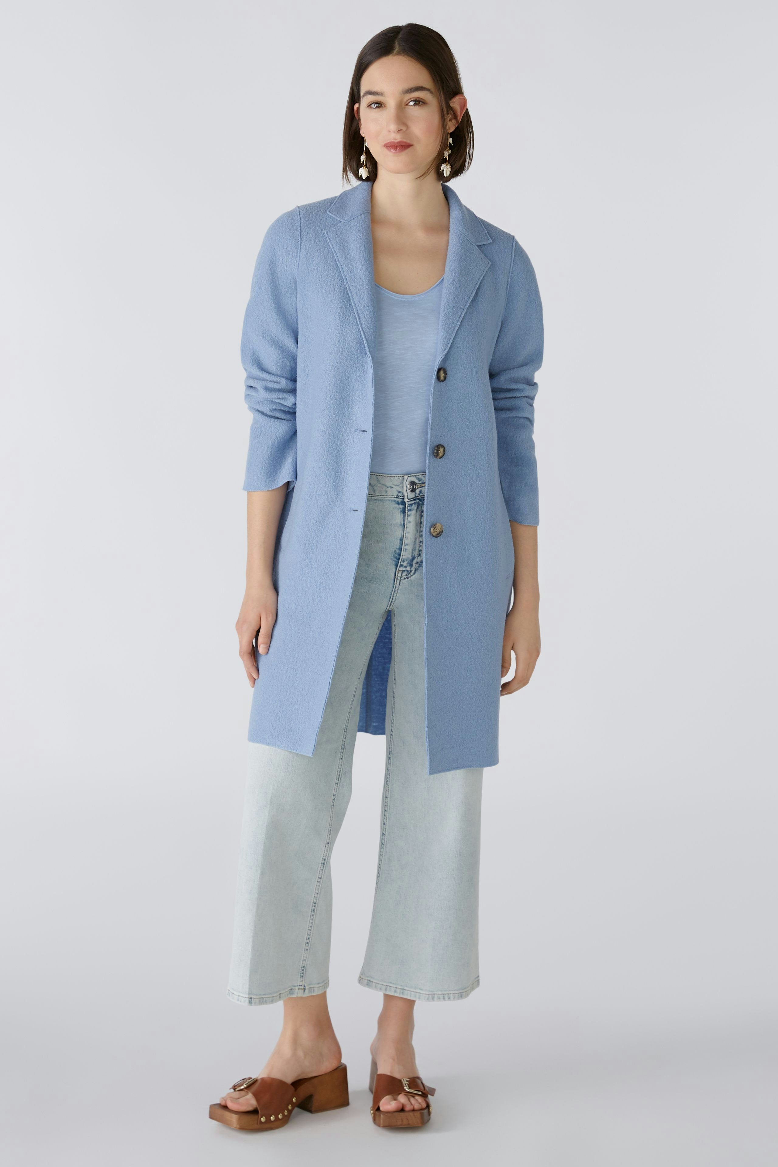 Bild 1 von MAYSON Coat - light blue in light blue | Oui