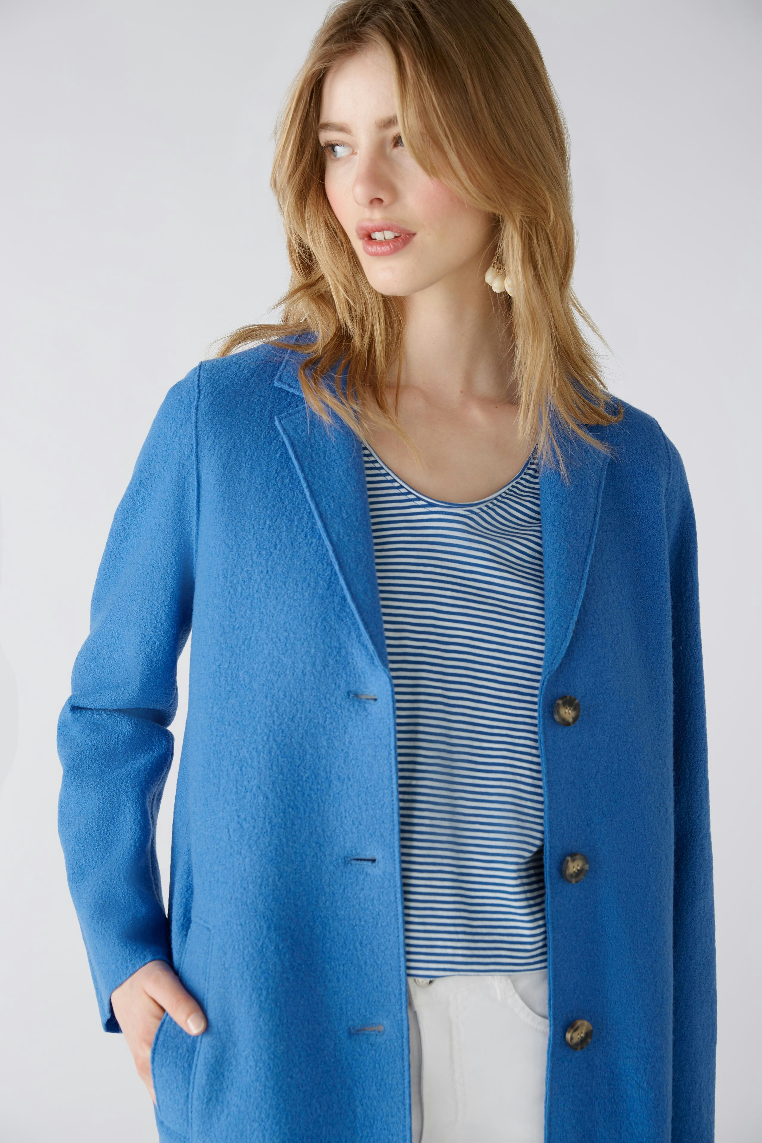 Bild 5 von MAYSON Coat - bright cobalt in bright cobalt | Oui