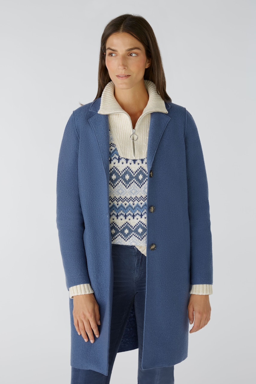 Bild 2 von MAYSON Coat - vintage indigo in vintage indigo | Oui