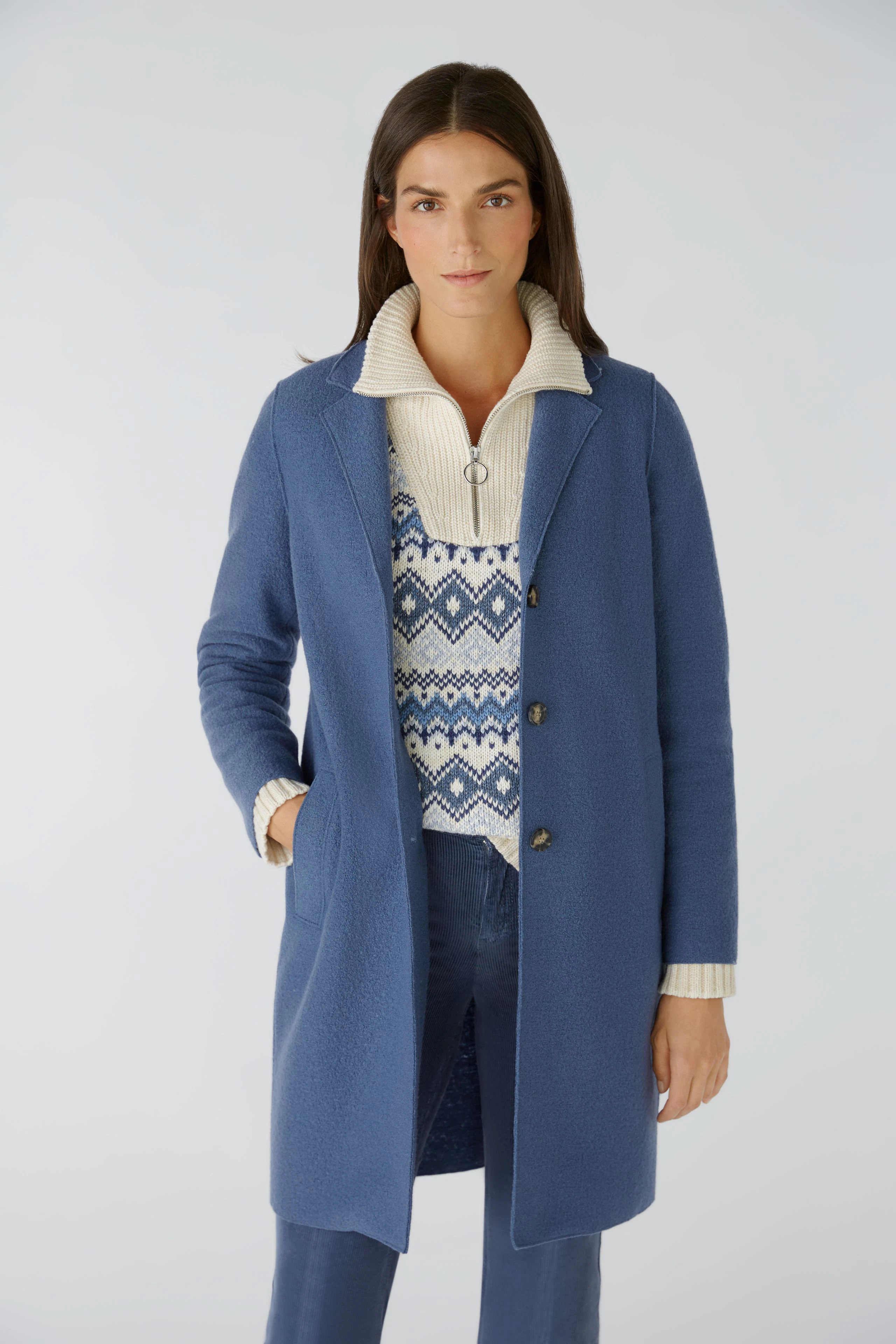 Bild 6 von MAYSON Mantel - vintage indigo in vintage indigo | Oui
