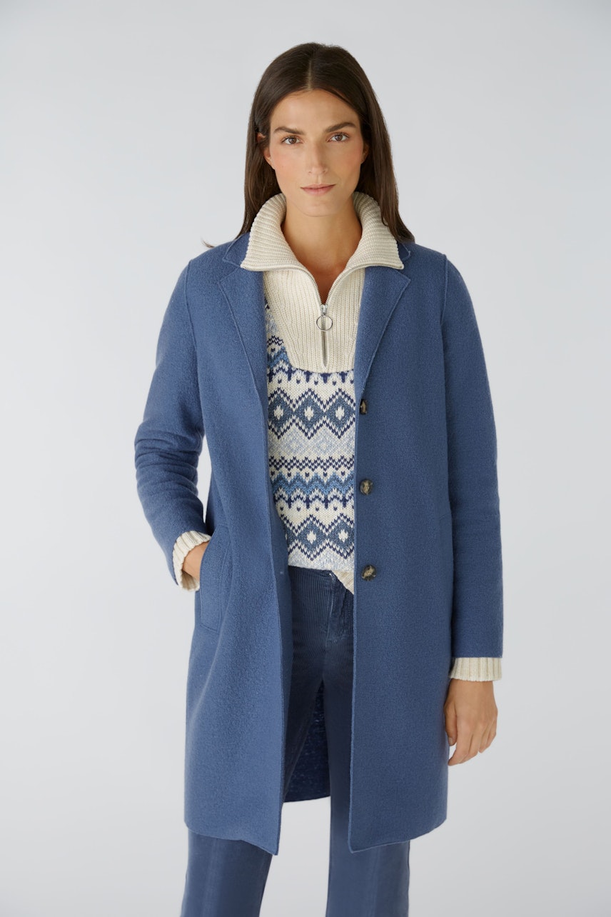 Bild 6 von MAYSON Coat - vintage indigo in vintage indigo | Oui