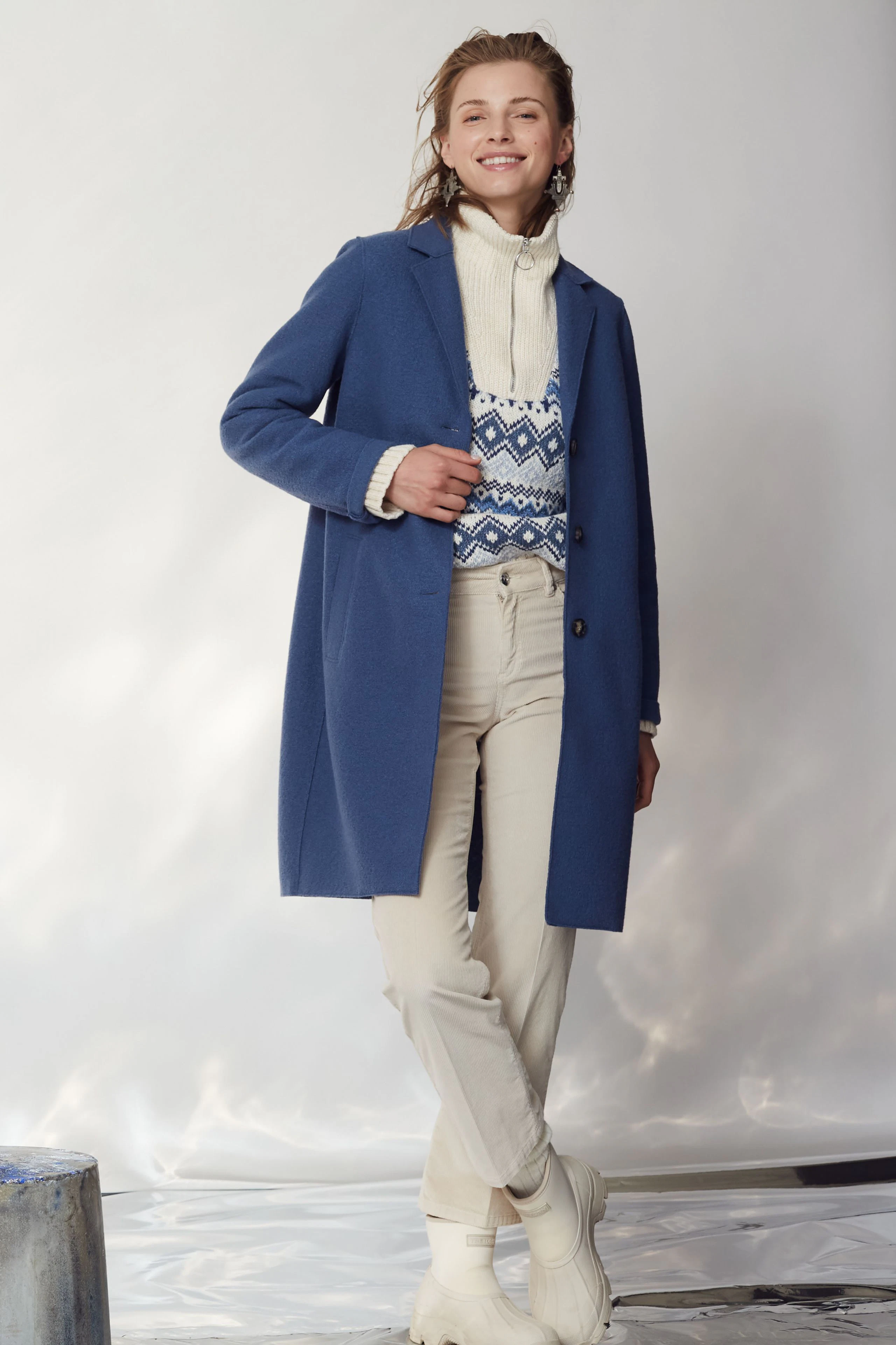 Bild 7 von MAYSON Mantel - vintage indigo in vintage indigo | Oui