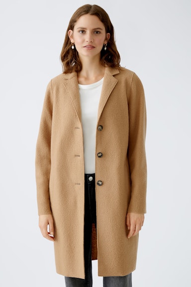 Bild 2 von MAYSON Coat boiled wool - pure new wool in camel | Oui