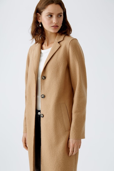 Bild 4 von MAYSON Coat boiled wool - pure new wool in camel | Oui