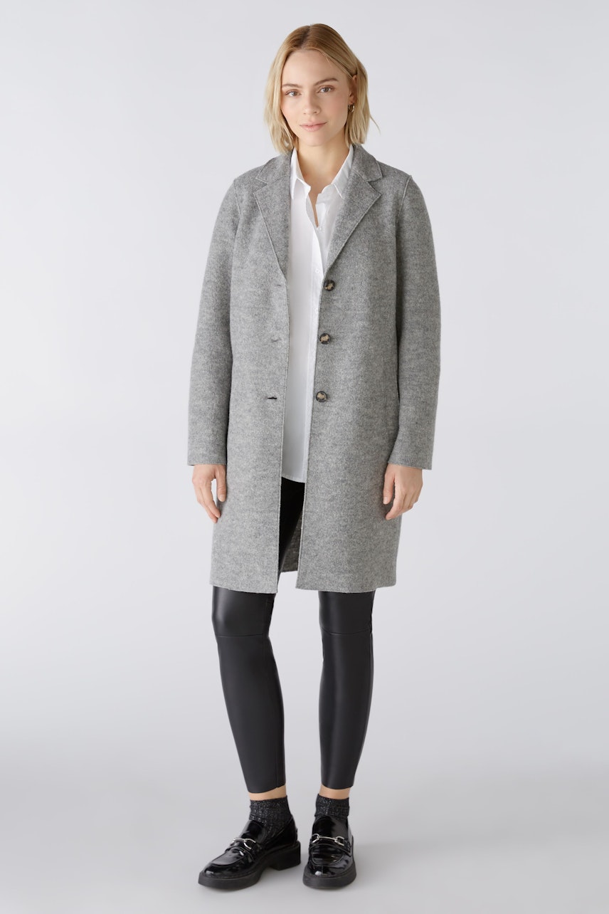 Bild 2 von MAYSON Coat - grey in grey | Oui