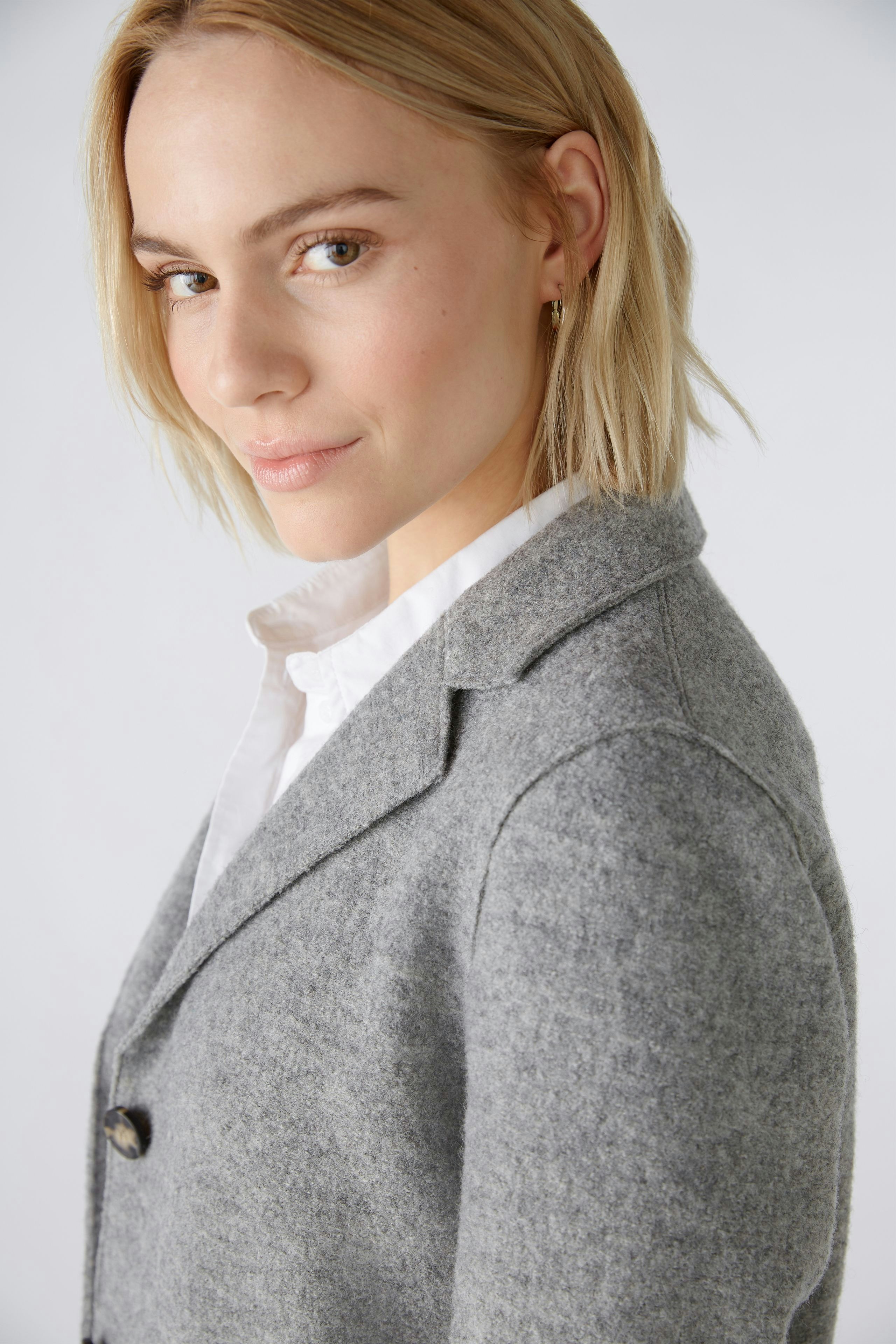 Bild 7 von MAYSON Mantel - grey in grey | Oui