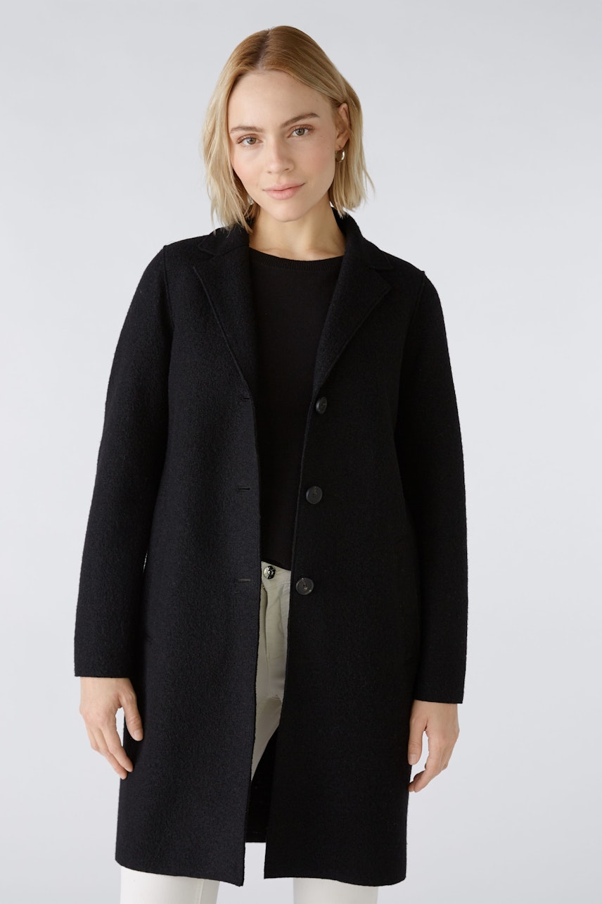 Bild 3 von MAYSON Coat - black in black | Oui