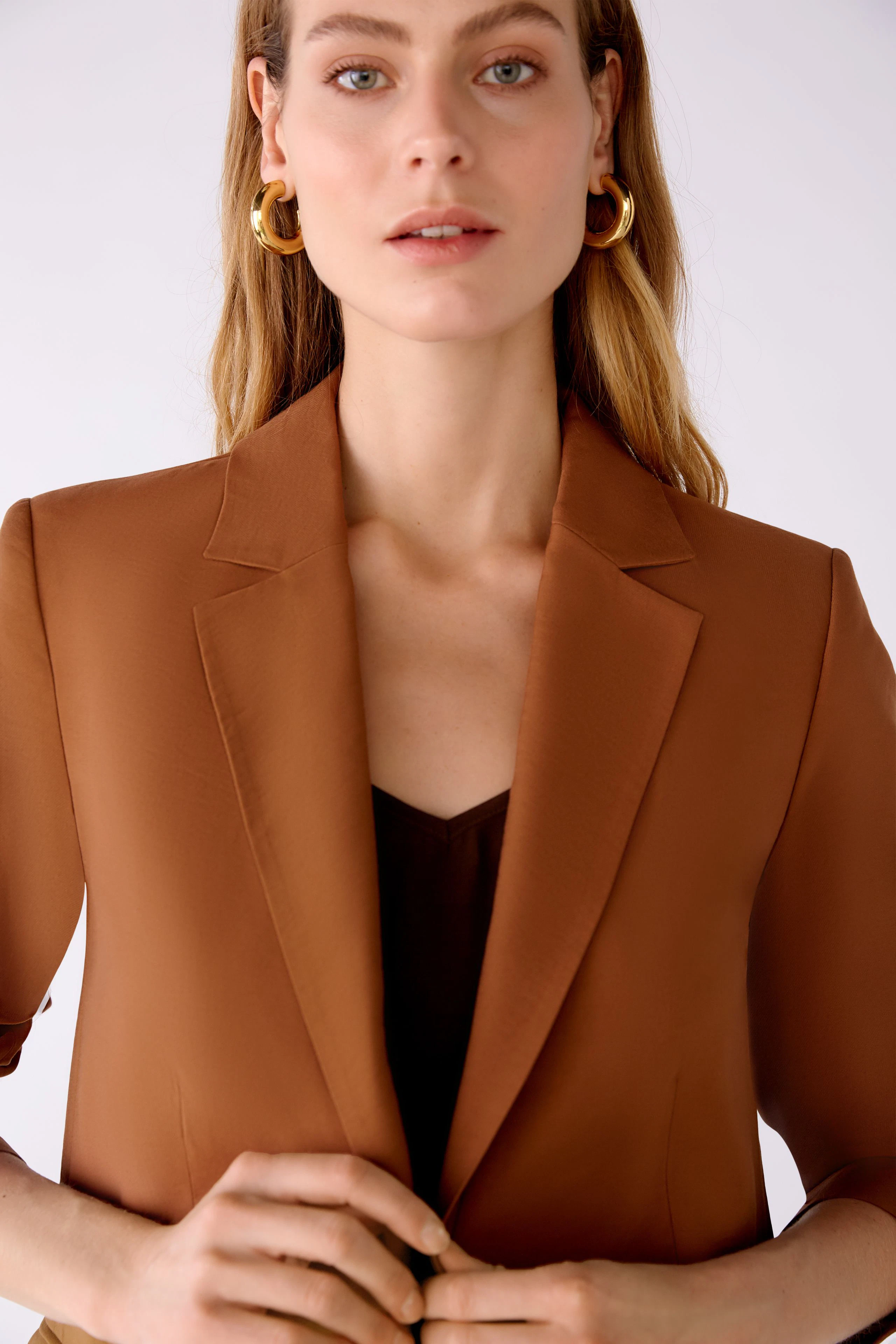 Image 4 of Blazer - toffee in toffee | Oui