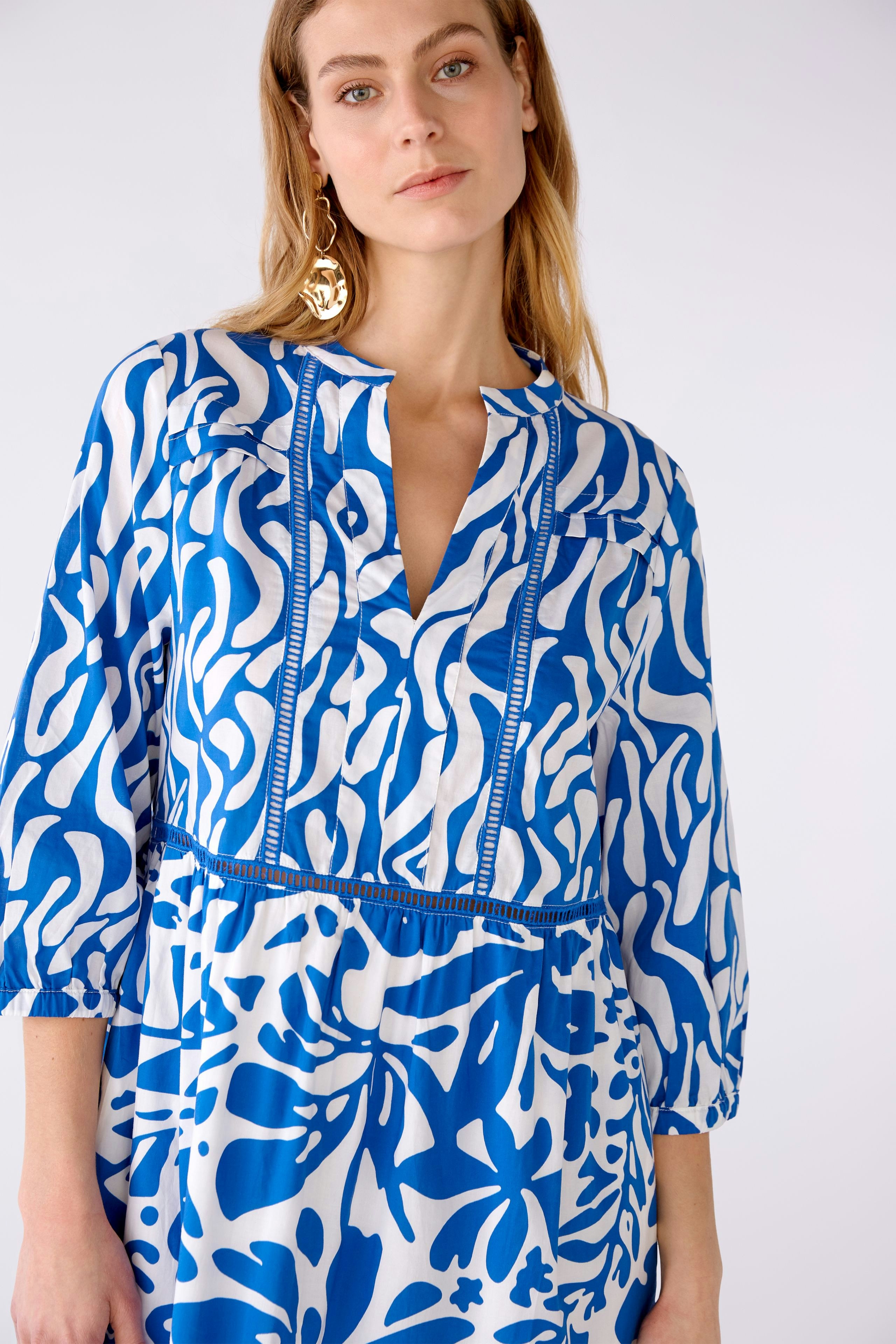 Bild 4 von Maxi dress - blue white in blue white | Oui