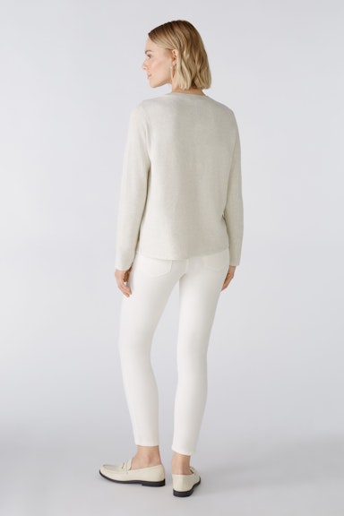 Bild 3 von KEIKO Pullover - offwhite melang in offwhite melang | Oui